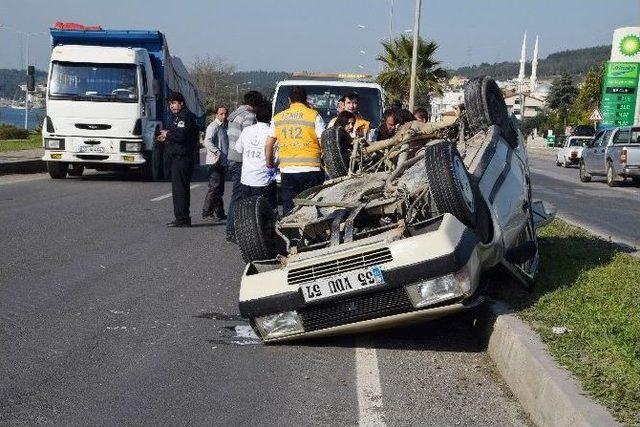 Aracın Denge Kolu Baba, Anne Ve İki Çocuğu Öldürüyordu