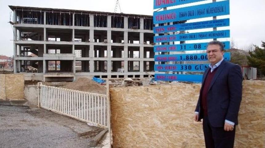 Sorgun Yeni &Ccedil;eltek İlk Ve Ortaokulu İnşaatı Hızla S&uuml;r&uuml;yor