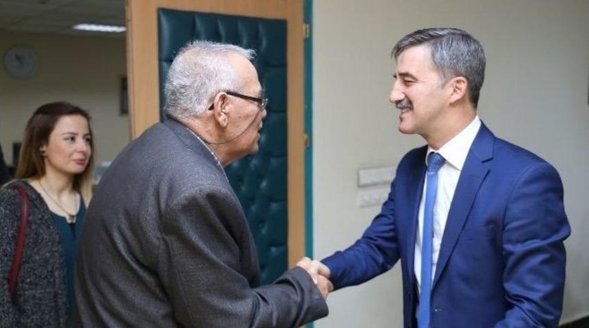 Başkan Şirin Huzurevi Sakinlerini Ağırladı