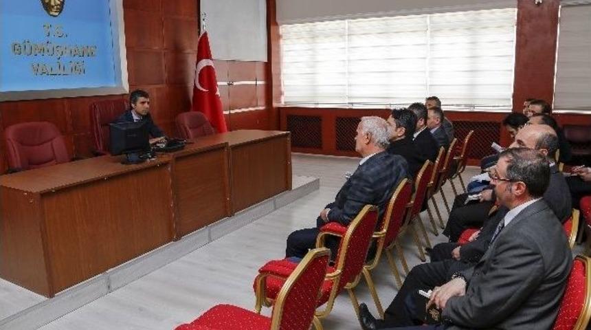 G&uuml;m&uuml;şhane&rsquo;de S&uuml;leymaniye Mahallesi İ&ccedil;in Koordinasyon Toplantısı Yapıldı
