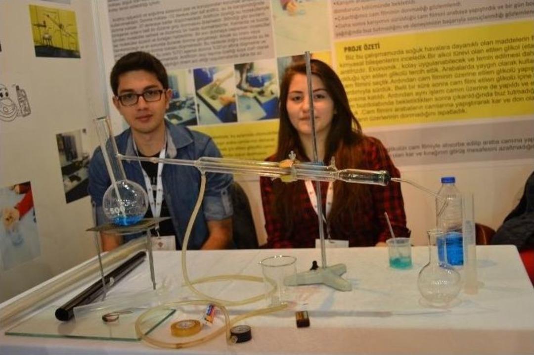 &lsquo;o Lise&rsquo; Bilimsel Projelerde Kendini G&ouml;sterdi