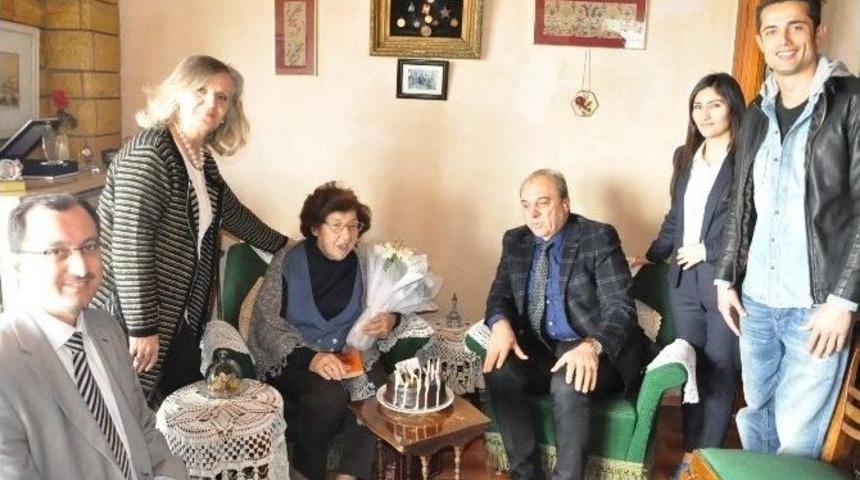 Darıca&rsquo;da Yaşlılara Nezaket Ziyaretinde Bulunuldu