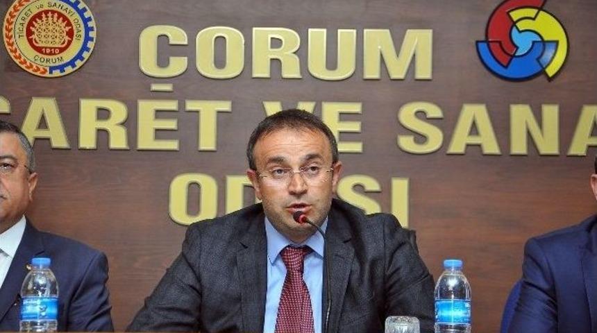 Ter&ouml;r Olaylarına Tepki G&ouml;steren &Ccedil;orum Tso Meclis Başkanı Erol Karadaş;