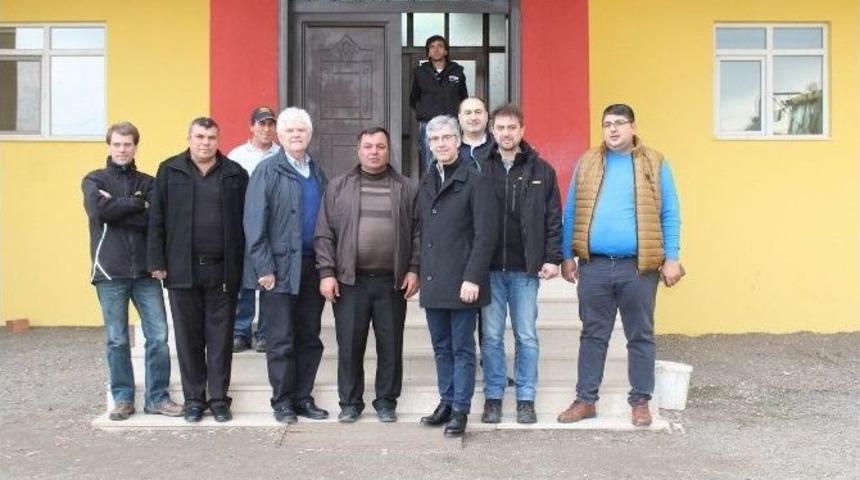 Almanlar Gemerek&rsquo;te Tarım Arazilerini Ve İş Makinelerini İnceledi