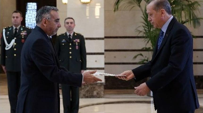 İran İslam Cumhuriyeti B&uuml;y&uuml;kel&ccedil;isi&rsquo;nden Cumhurbaşkanı Erdoğan&rsquo;a G&uuml;ven Mektubu