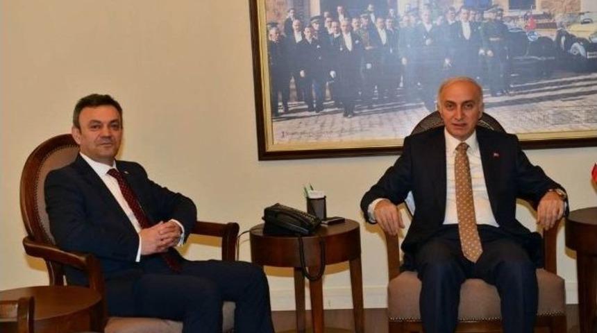 Mmo, Vali Şahin&rsquo;i Ziyaret Etti