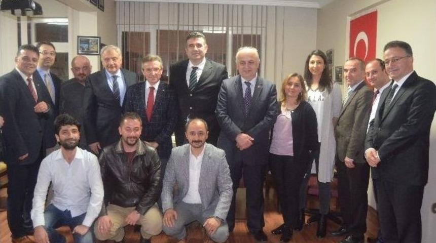 Kt&uuml; Rekt&ouml;r&uuml; Baykal&rsquo;ın M&uuml;hendislik Odaları&rsquo;na Ziyaretleri S&uuml;r&uuml;yor