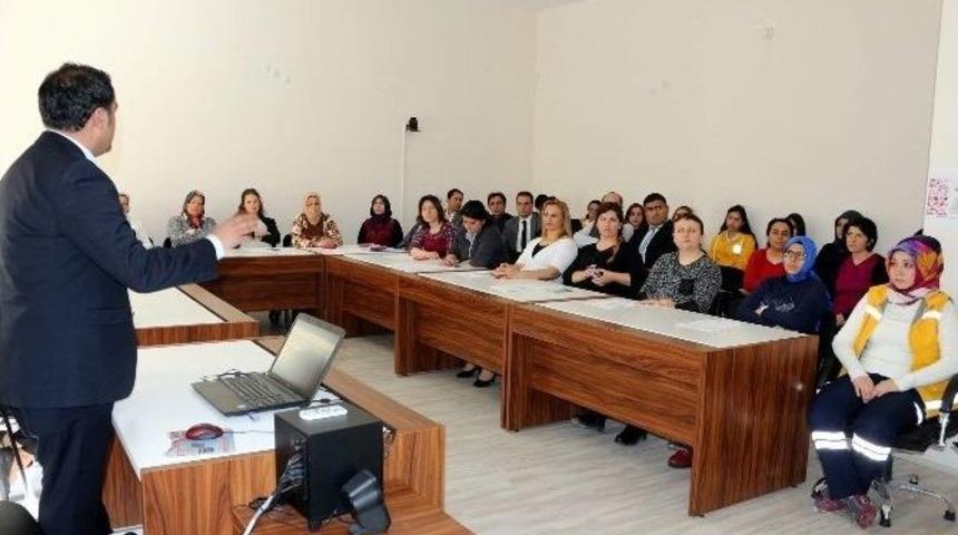 Sağlık Personeline Doku, Organ Nakli Ve K&ouml;k H&uuml;cre Bağışı Anlatıldı