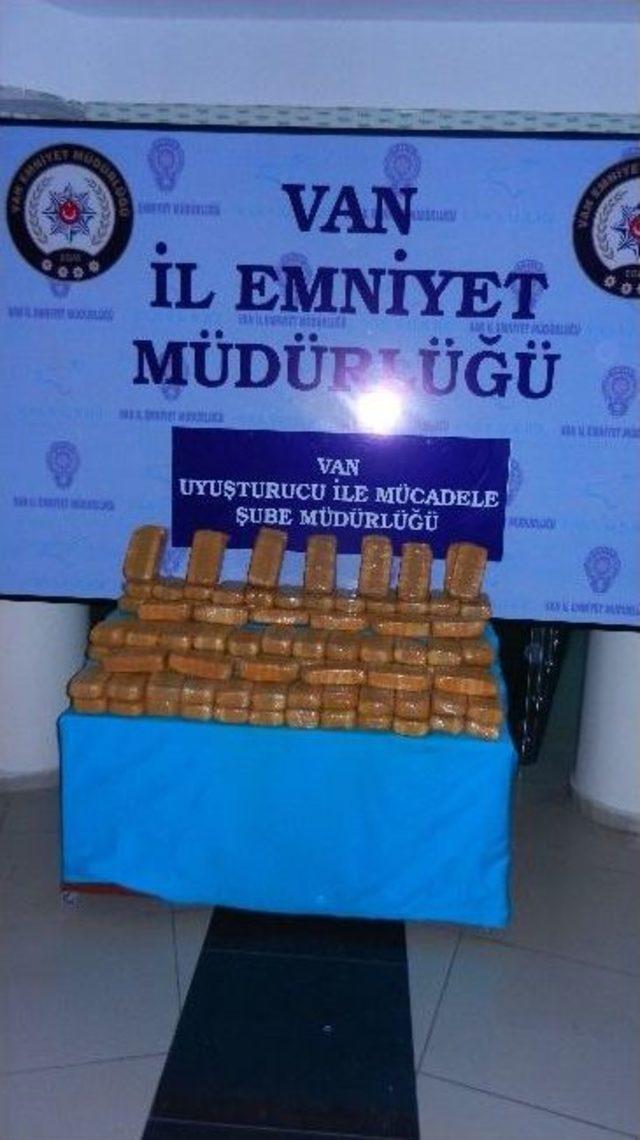 Van&rsquo;da 51 Kilo 695 Gram Eroin Ele Ge&ccedil;irildi 1