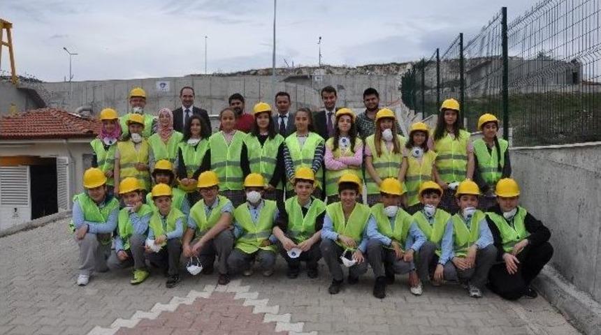 &Ouml;ğrenciler, Suyun Değerini Atık Su Arıtma Tesisini Gezerek &Ouml;ğrendiler