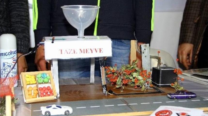 &Ouml;ğrencilerden Zirai Donu &Ouml;nleyecek Proje