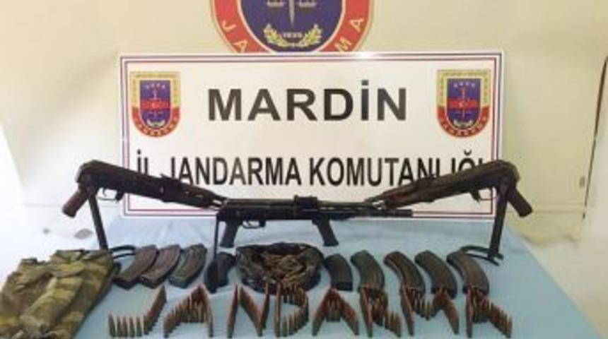 Mardin&rsquo;de 3 Adet Uzun Namlulu Silah Ele Ge&ccedil;irildi