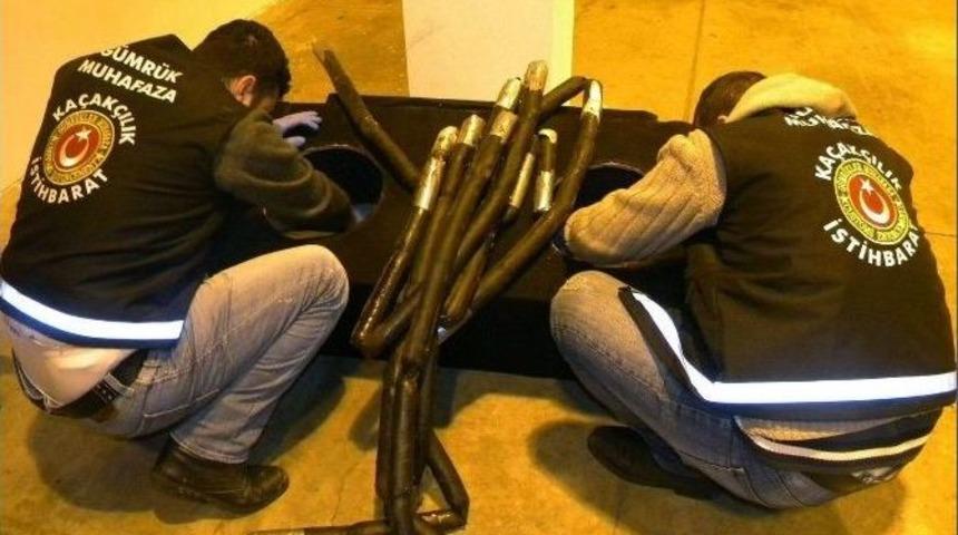 Sınırda 2.1 Milyon Tl&rsquo;lik Uyuşturucu Ele Ge&ccedil;irildi