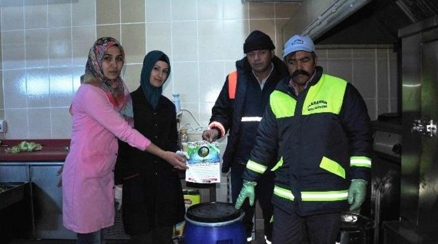 Okullarda Atık Yağ Toplama Noktaları Oluşturuldu