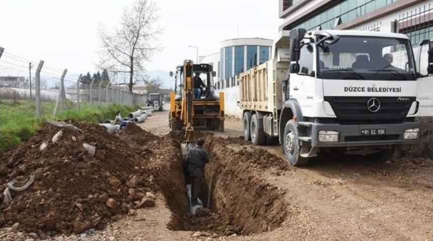 Hastanede Ek Şebeke &Ccedil;alışmaları Başladı
