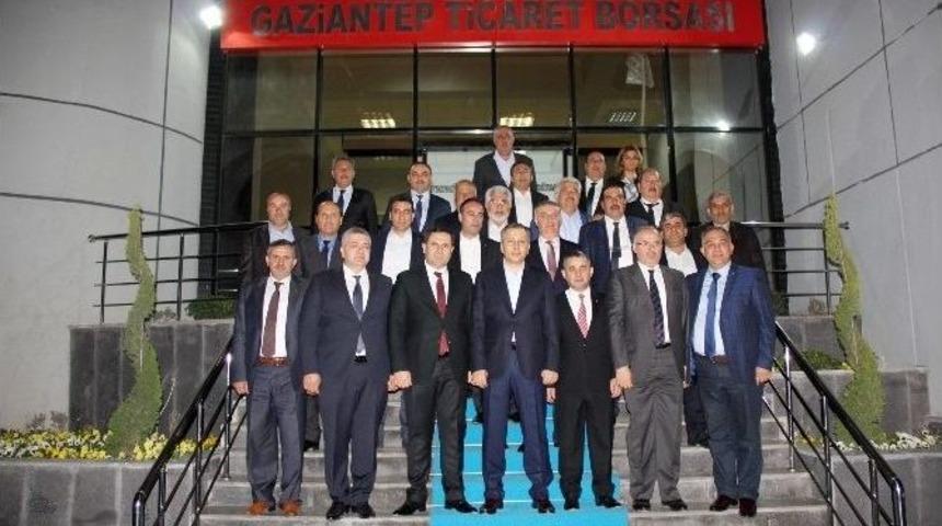 Gtb Meclisi, Vali Yerlikaya&rsquo;yı Ağırladı