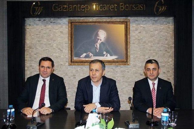 Gtb Meclisi, Vali Yerlikaya’yı Ağırladı