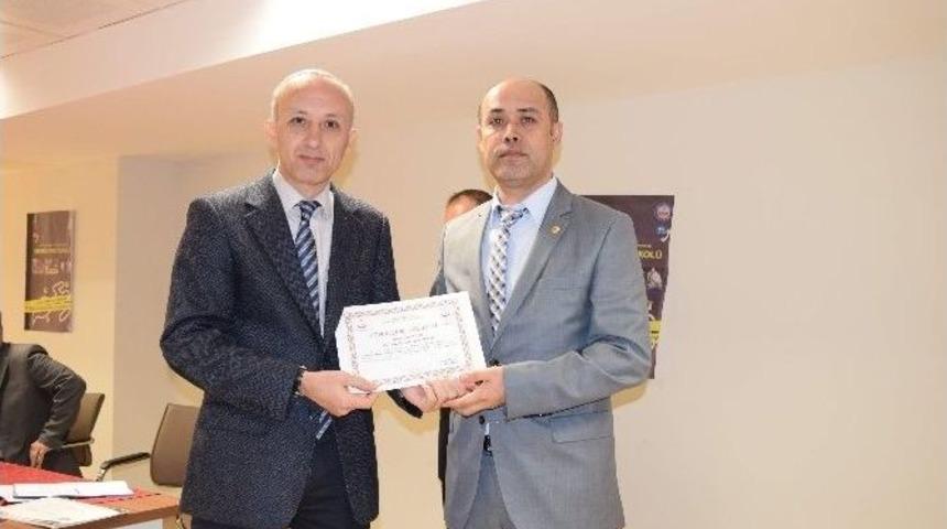 Olay Yeri İnceleme Eğitimi Alan Sağlık &Ccedil;alışanları Sertifikalarını Aldı