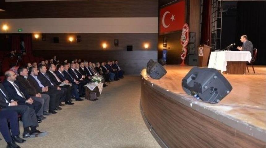 K&uuml;tahya&rsquo;da &rsquo;ortadoğu&rsquo;da Yaşanan Gelişmeler Ve T&uuml;rk Dış Politikası&rsquo; Konulu Konferans