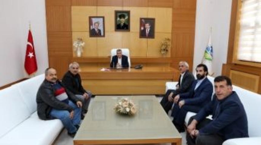 Başkan To&ccedil;oğlu Dadaşları Ağırladı