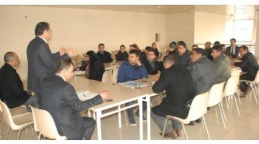 M&uuml;d&uuml;r Ceylani Aday &Ouml;ğretmenlerle Bir Araya Geldi