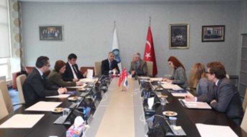 Abd İstanbul Başkonsolosu Charles Hunter&rsquo;den Satso&rsquo;ya Ziyaret