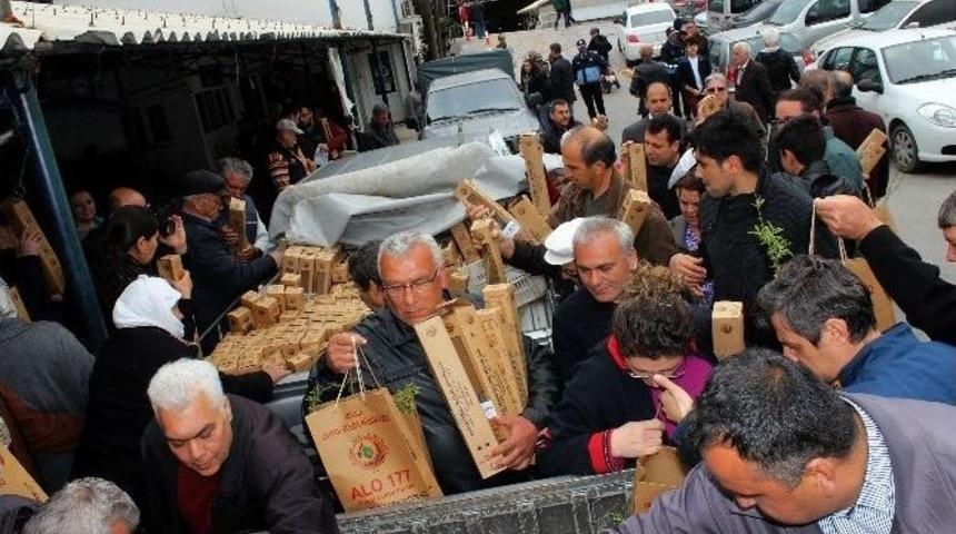 5 Bin Fidan 5 Dakikada Bitti