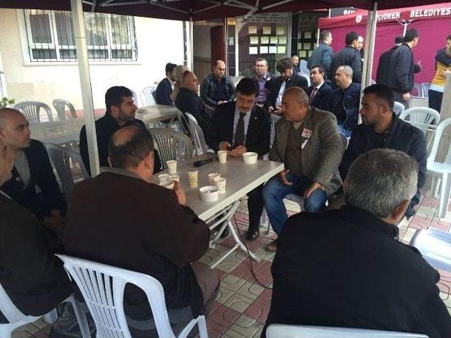 Ak Parti Yozgat Milletvekili Yusuf Başer Ankara&rsquo;da Şehit Ailesini Ziyaret Etti 2