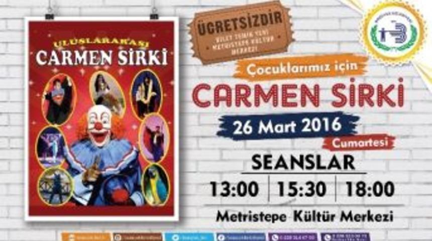 &Uuml;nl&uuml; Carmen Sirki &Ccedil;ocuklar İ&ccedil;in Boz&uuml;y&uuml;k&rsquo;e Geliyor
