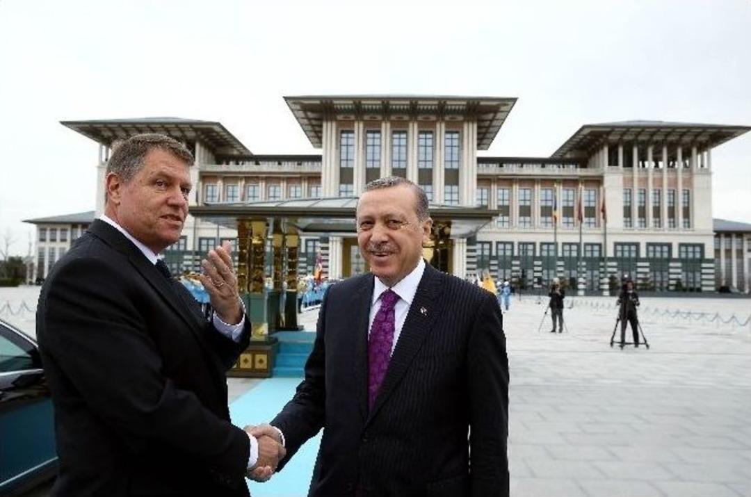 Romanya Cumhurbaşkanı İohannis Beştepe&rsquo;de