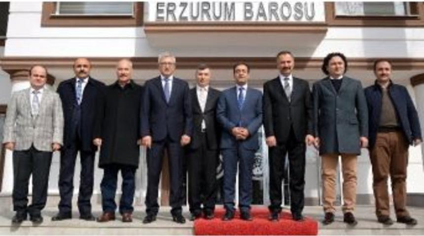 Yargıdan Erzurum Barosuna Ziyaret