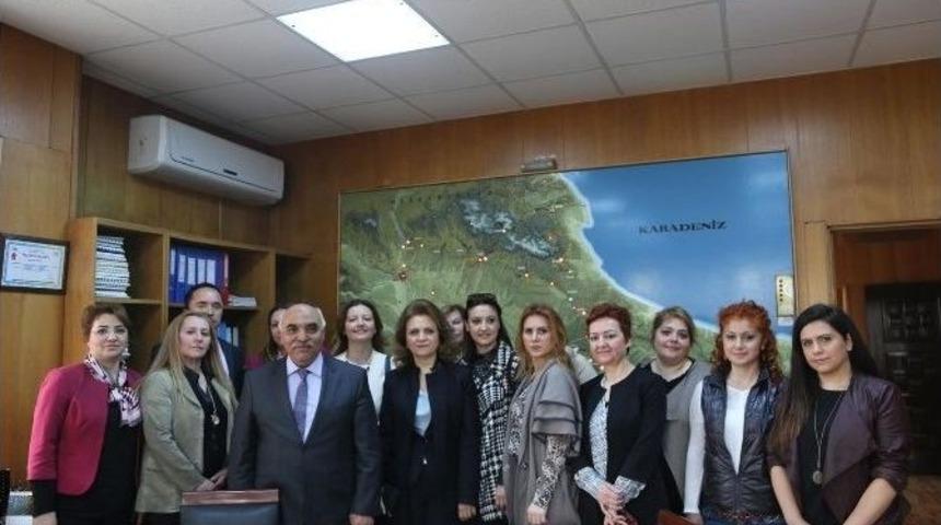 Edirne Kadın Girişimciler Kurulu Dsi 11. B&ouml;lge M&uuml;d&uuml;rl&uuml;ğ&uuml;&rsquo;n&uuml; Ziyaret Etti