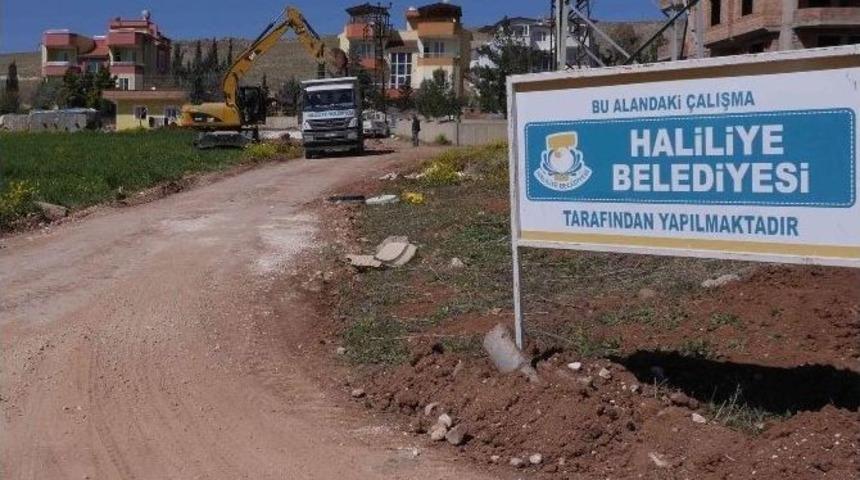 Haliliye Belediyesi Yol Atağını S&uuml;rd&uuml;r&uuml;yor