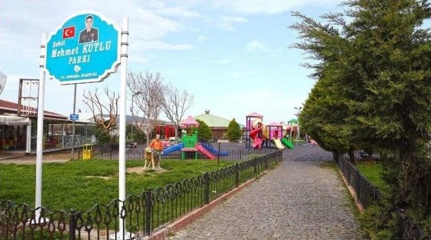 Şehit Astsubay Mehmet Kutlu&rsquo;nun İsmi Parka Verildi