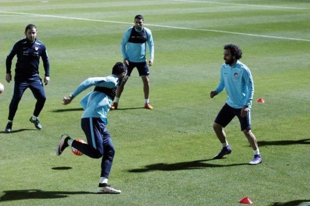 A Milli Futbol Takımı, İsve&ccedil; Ma&ccedil;ı Hazırlıklarını Tamamladı