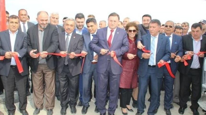 Erzin Arıtma Tesisi’nin Temeli Kurdele Kesilerek Atıldı