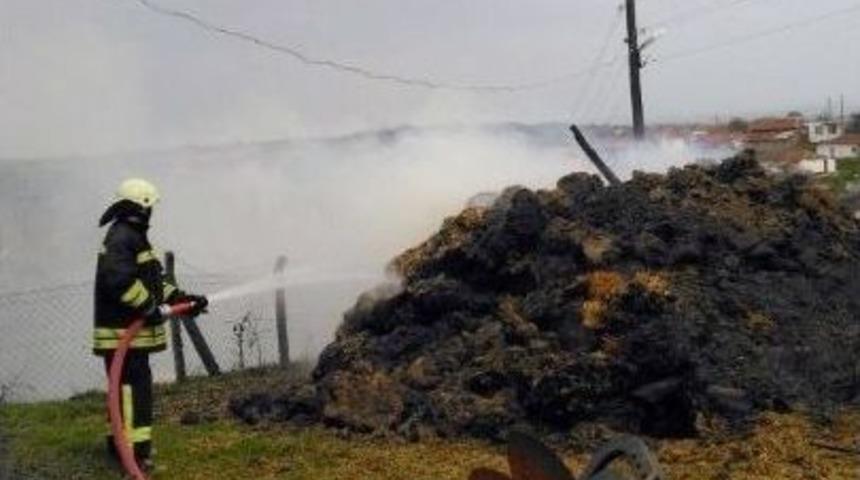 Tekirdağ’da Balya Yangını