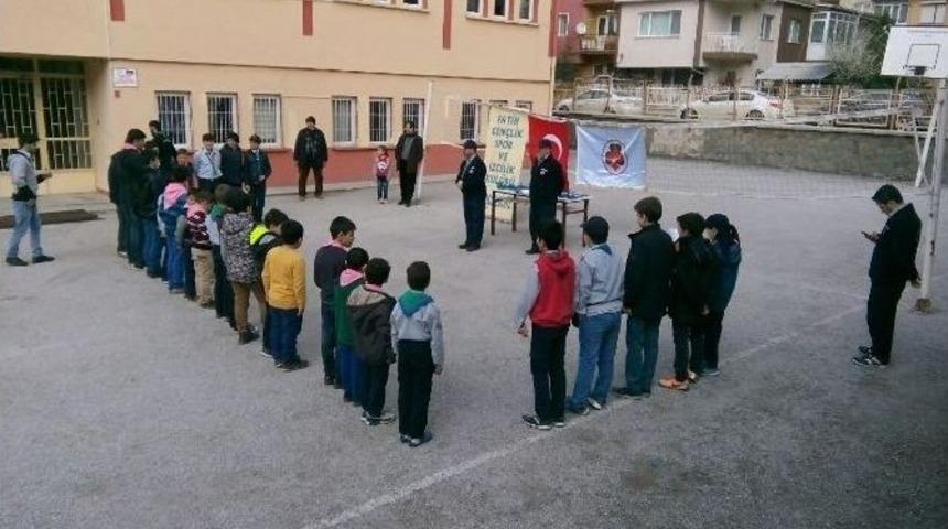 Aday İzciler İ&ccedil;in Yemin T&ouml;reni