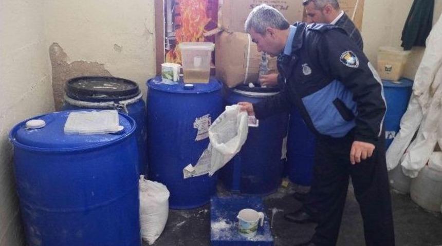 Şanlıurfa&rsquo;da 4 Ton Sahte Deterjan Ve Şampuan Ele Ge&ccedil;irildi