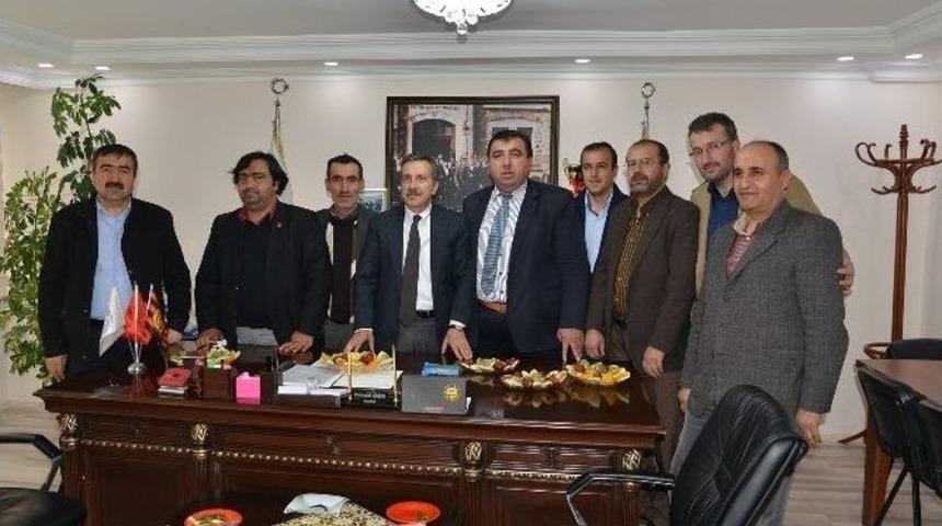 Başkan Ata&ccedil; Esnaf Odaları Ziyaretlerini S&uuml;rd&uuml;r&uuml;yor