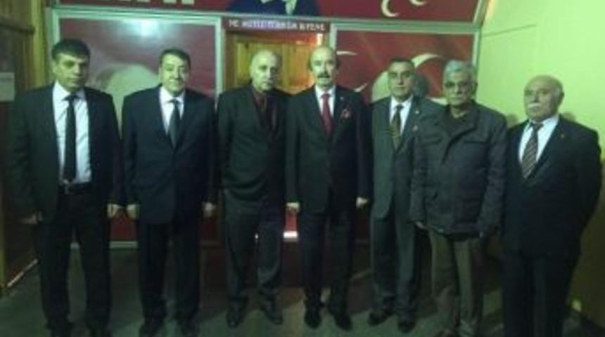 Başkan Demirgil&rsquo;den, Mhp İl Başkanı Eyin&ccedil;&rsquo;e Ziyaret