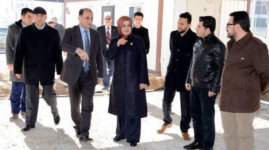 Meram&rsquo;da Spor Kompleksi Hızla Y&uuml;kseliyor