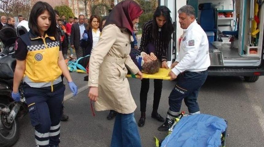 Adıyaman&rsquo;da Trafik Kazası: 1 Ağır Yaralı