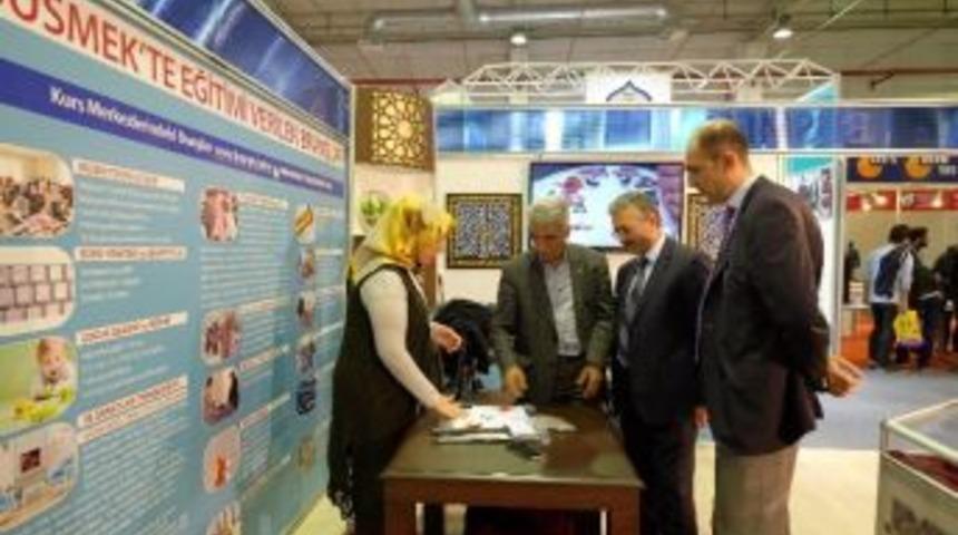 Busmek Geleneksel T&uuml;rk Sanatlarını Fuarda Tanıttı