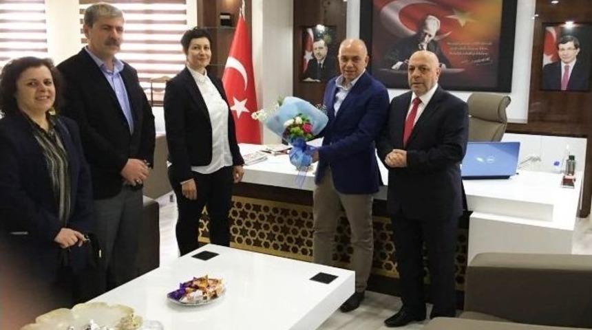 Hak-iş Genel Başkanı Arslan&rsquo;dan Başkan &Ccedil;alışkan&rsquo;a Ziyaret