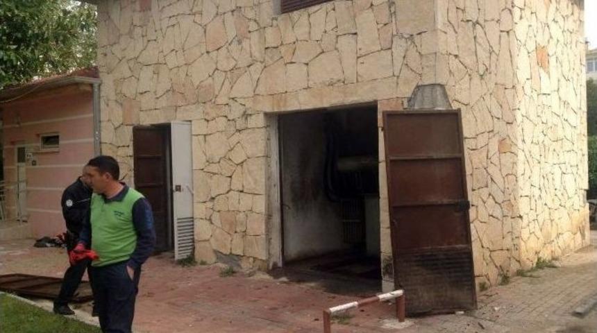 Kopan Kablo Trafoyu Patlattı