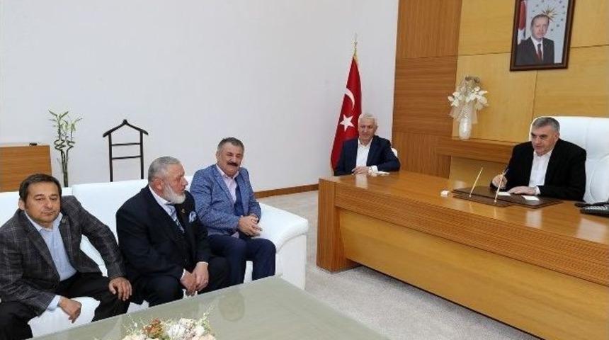 Karasu&rsquo;dan To&ccedil;oğlu&rsquo;na Ziyaret Ve Teşekk&uuml;r