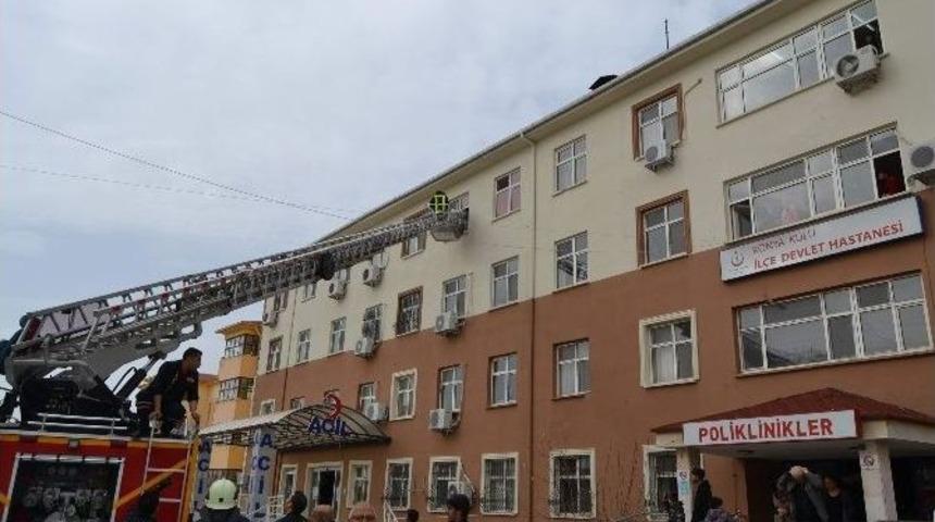 Kulu Devlet Hastanesi&rsquo;nde Tatbikat