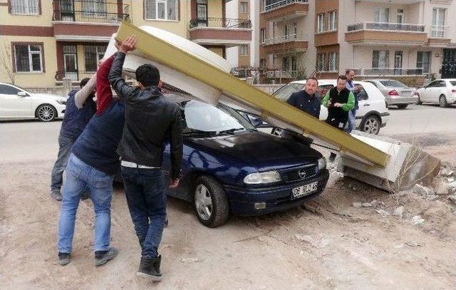 Aksaray’da Şiddetli Fırtına