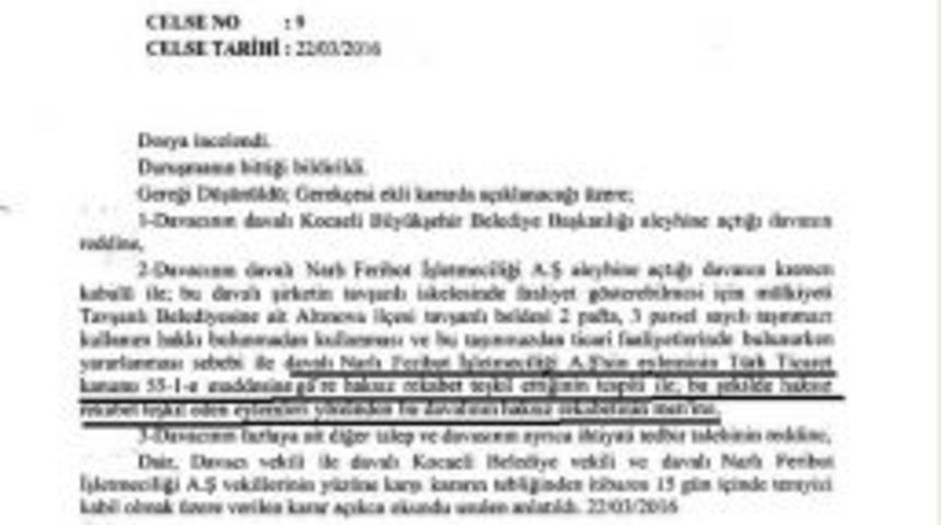 İdo&rsquo;dan &rsquo;haksız Rekabet Davası&rsquo;yla İlgili A&ccedil;ıklama